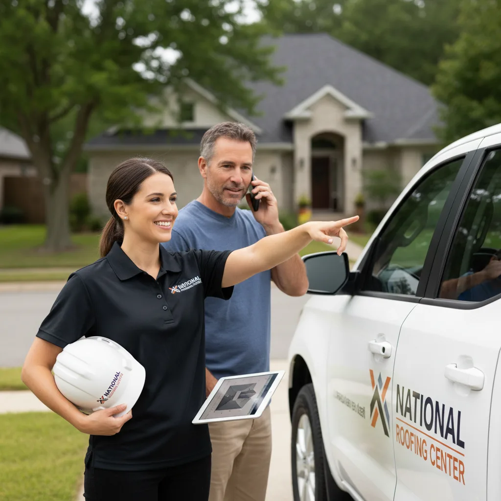 National Roofing Center customer support in Tennessee Colony
